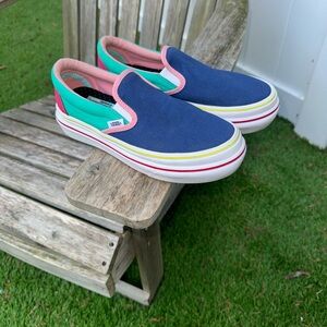 Vans‎ Classic Slip-On Shoes Comfycush Colour Block  M5.5 W7 EUR 37